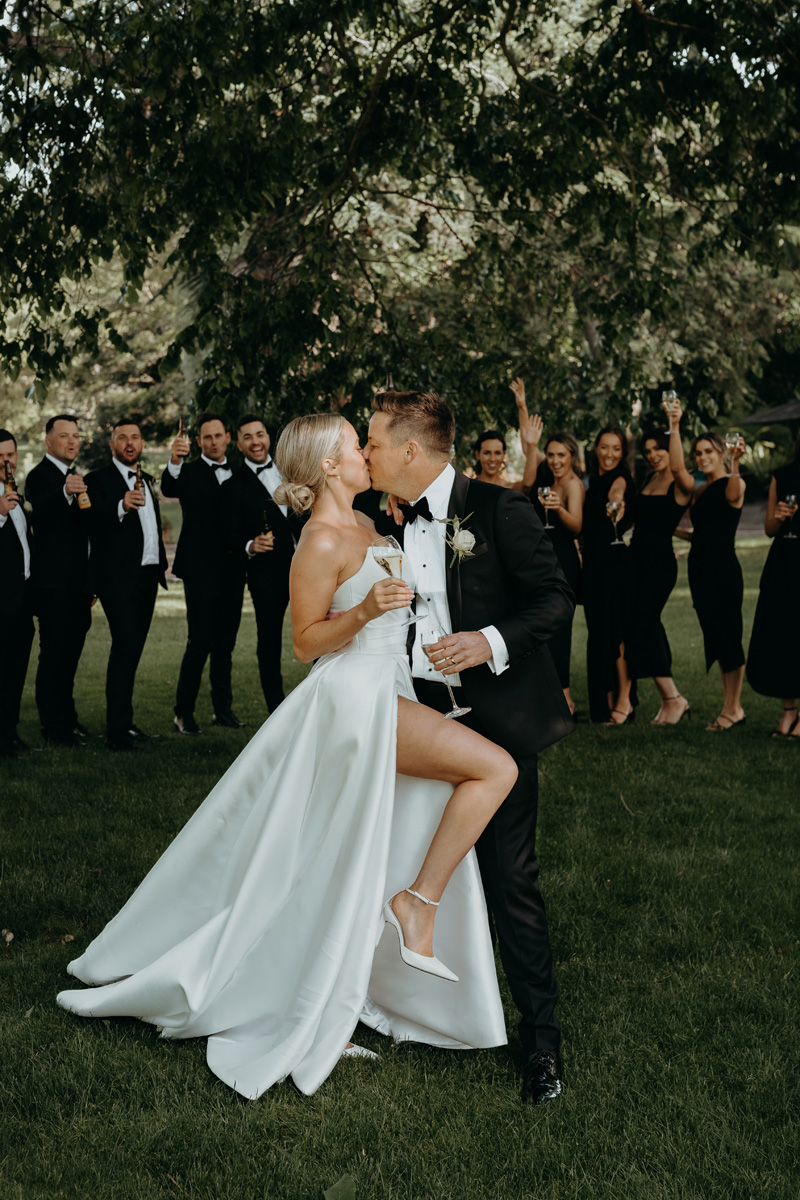 Déco mariage noir et blanc