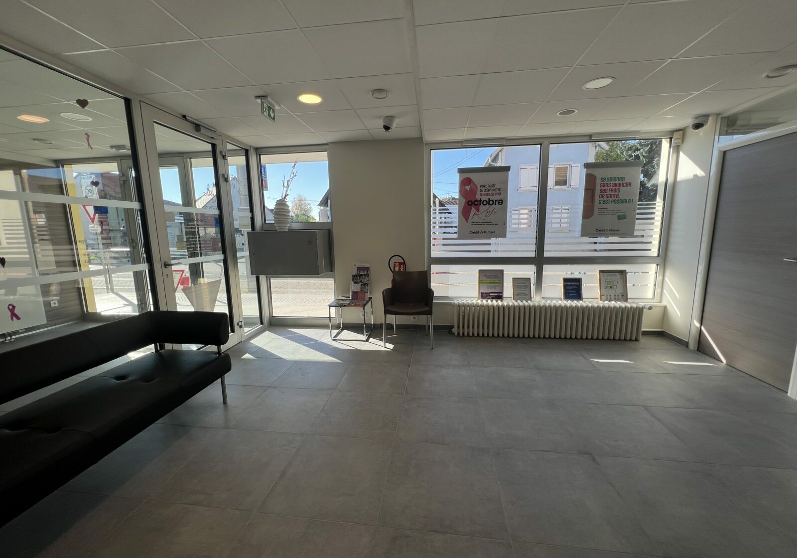 Agencement et décoration d’une salle d’attente decoratrice d'intérieur Strasbourg