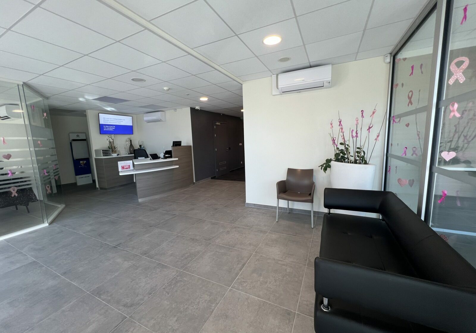 Agencement et décoration d’une salle d’attente decoratrice d'intérieur Strasbourg