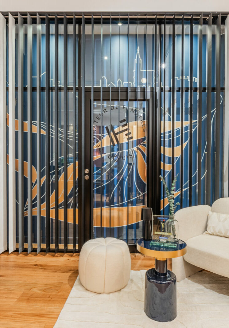 Décoration de la boutique Heytens à Strasbourg.
