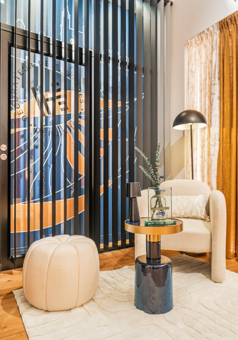 Décoration de la boutique Heytens à Strasbourg.