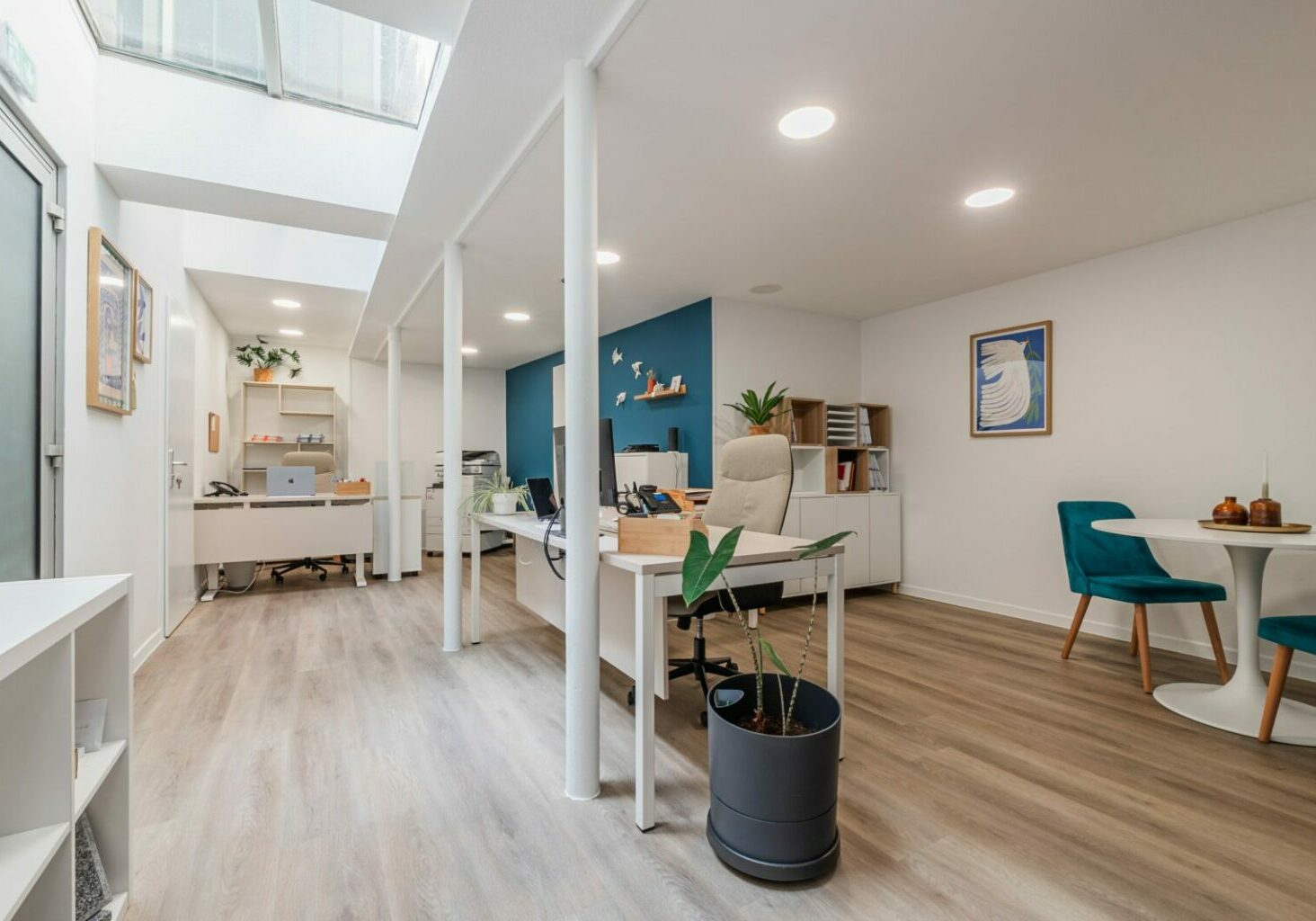 Aménagement de bureaux commerciaux à Strasbourg.