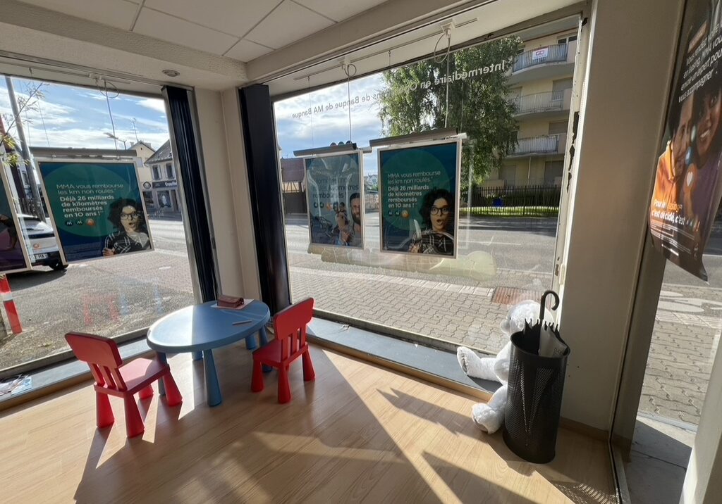 Aménagement et décoration d'une agence d'assurance à Strasbourg