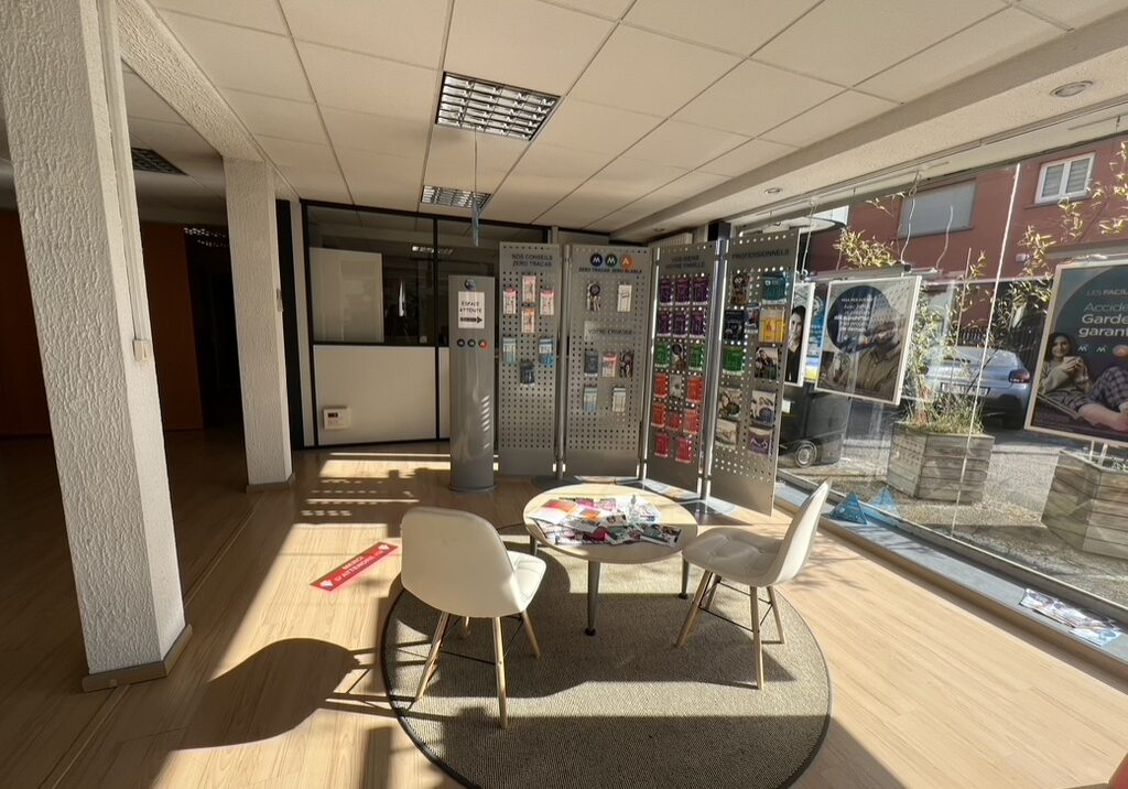 Aménagement et décoration d'une agence d'assurance à Strasbourg