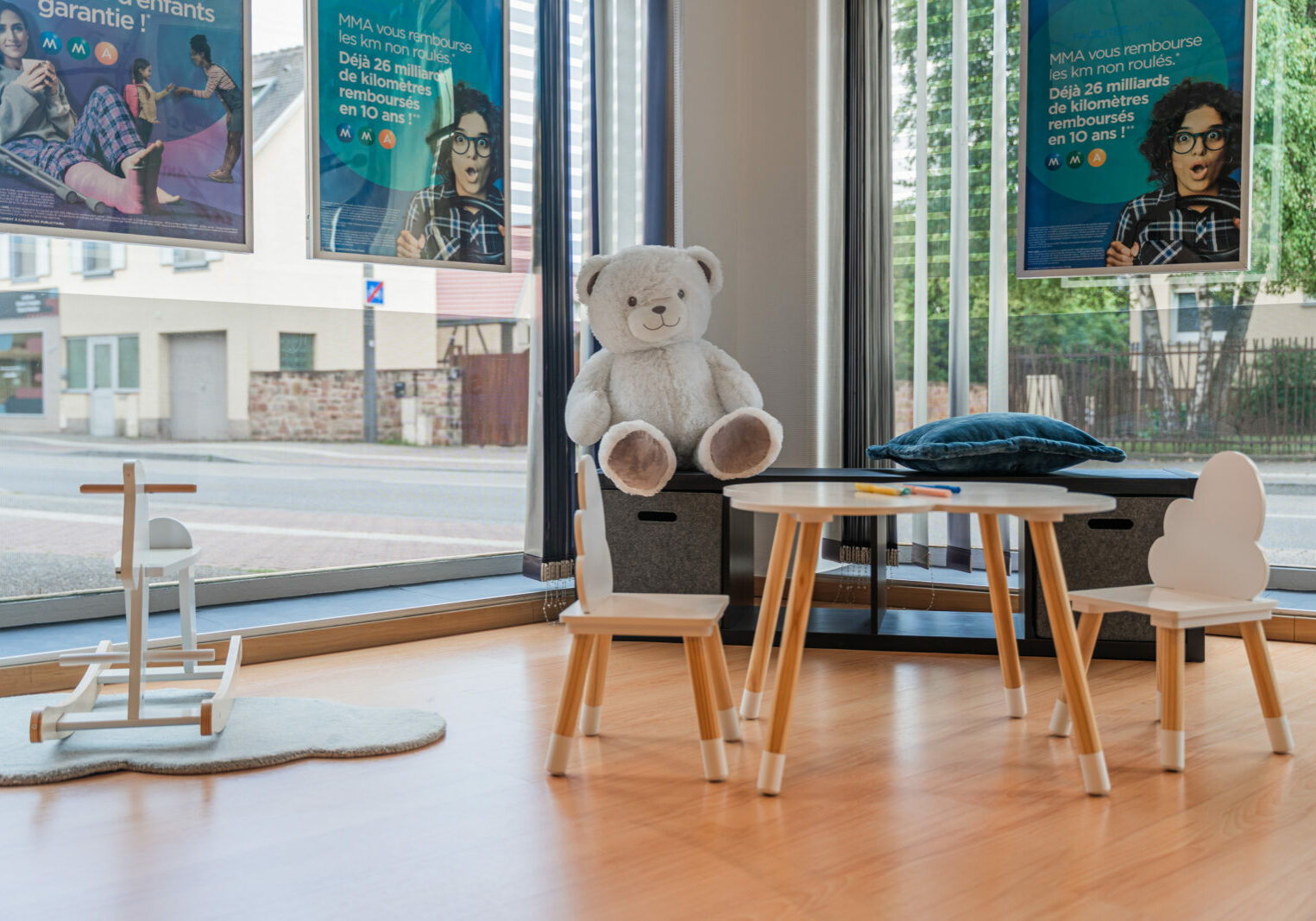 Aménagement et décoration d'une agence d'assurance à Strasbourg