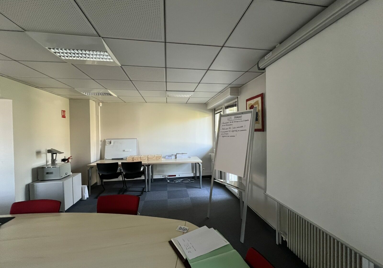 Rénovation d'une salle de réunion à Strasbourg