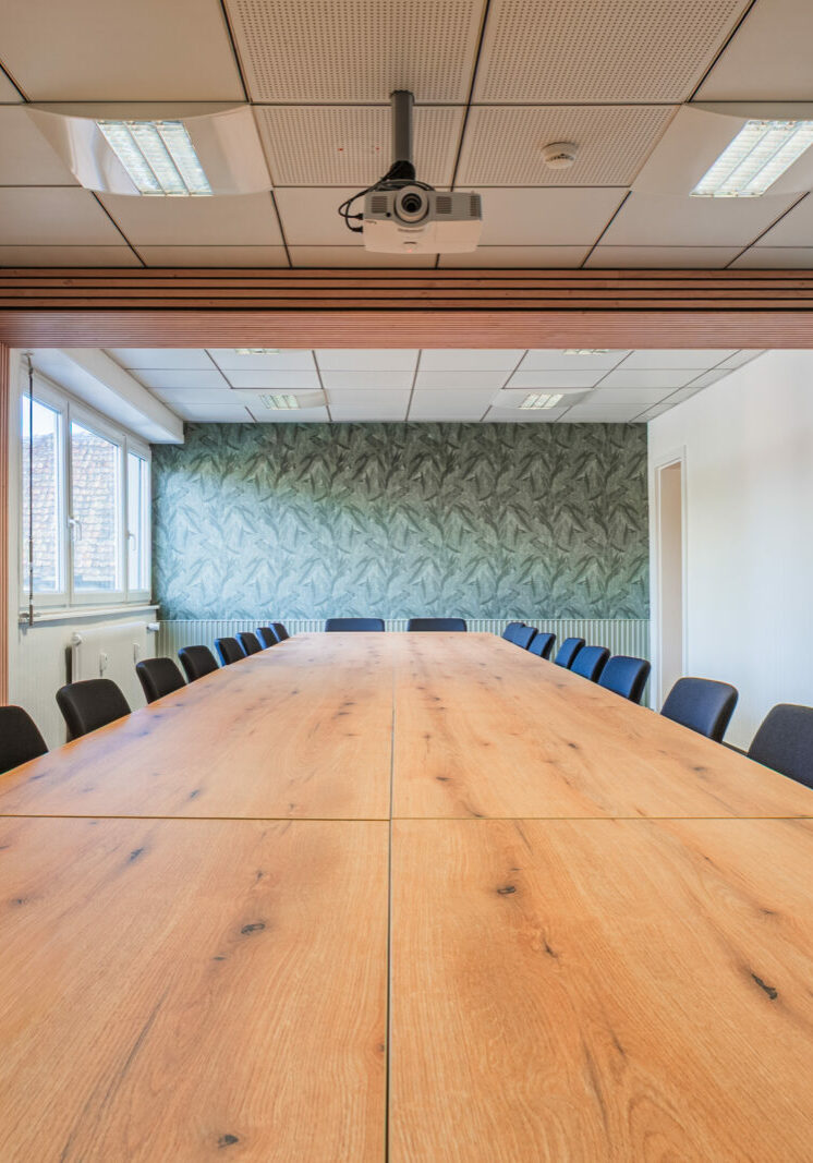 Projet déco et aménagement d'une salle de réunion à Strasbourg