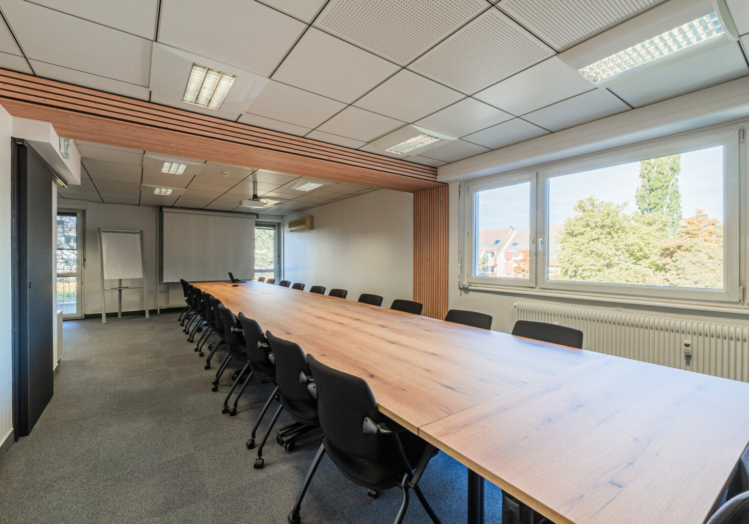 Projet déco et aménagement d'une salle de réunion à Strasbourg