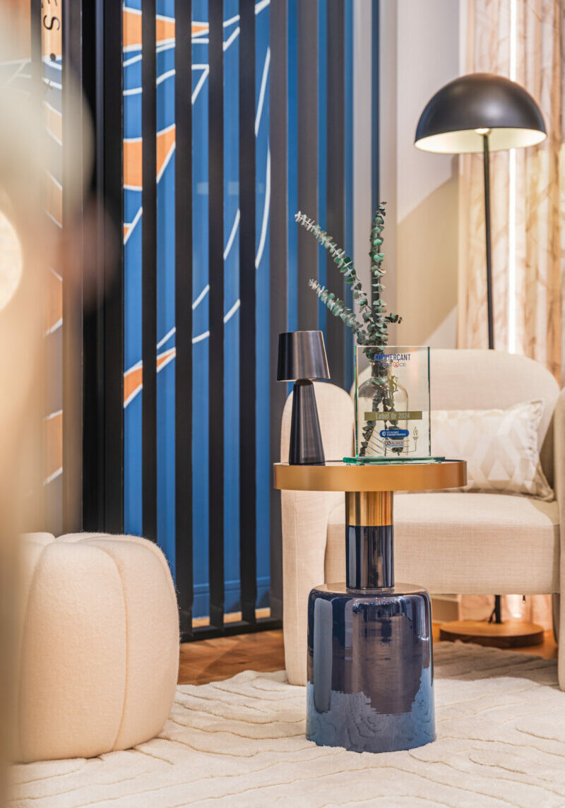 Décoration d'une boutique Strasbourgeoise.