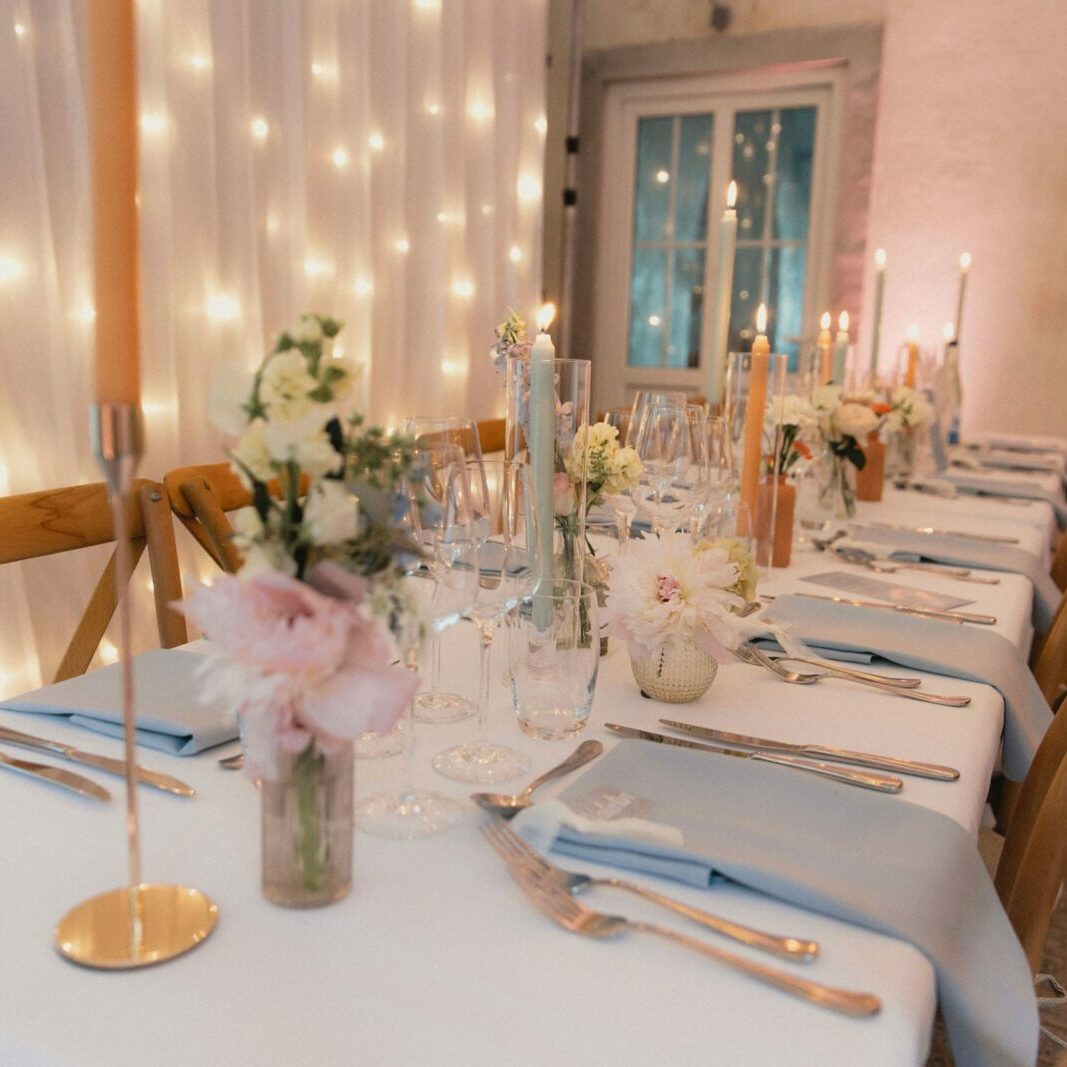 Décoration d'un mariage en Alsace par Mon Cocon Organisé, décoratrice.