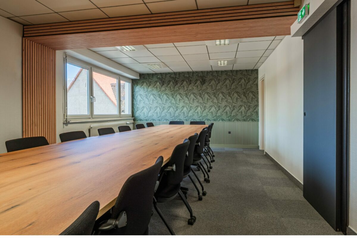 Projet déco et aménagement d'une salle de réunion à Strasbourg